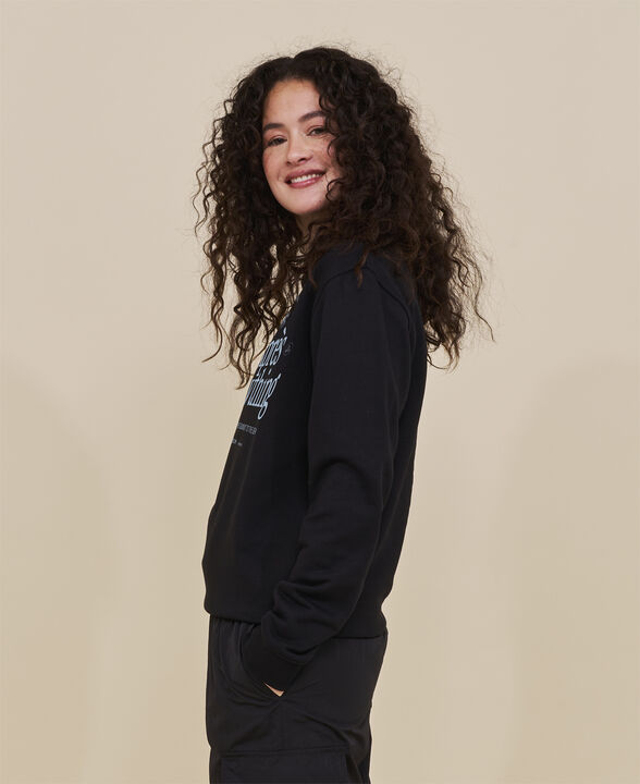 Aprés Anything Statement Crewneck - Nero
