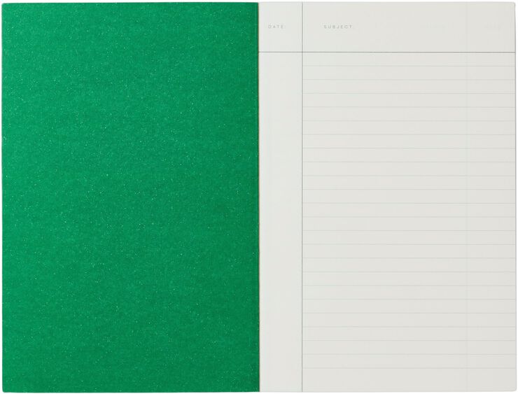 VITA Softcover Notebook - Small, Blue and Yellow