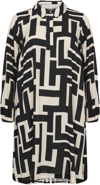 Curvy WA-ALVA 3 Kjole Sort