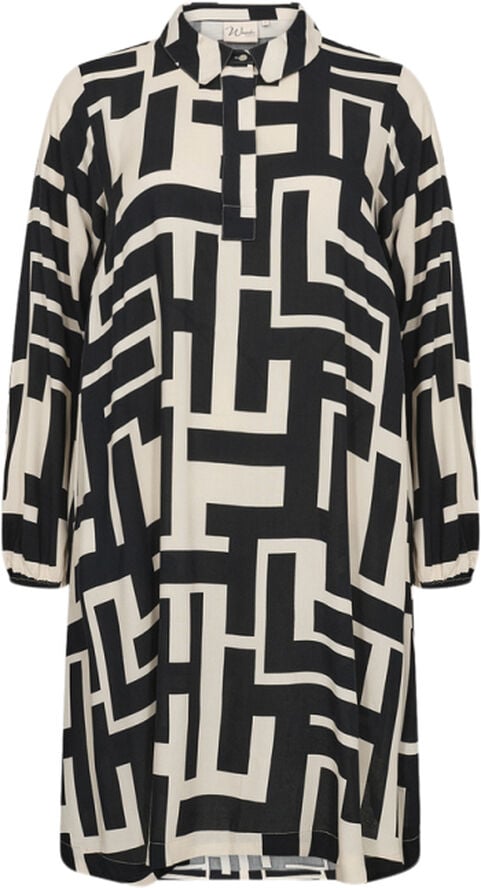 Curvy WA-ALVA 3 Kjole Sort