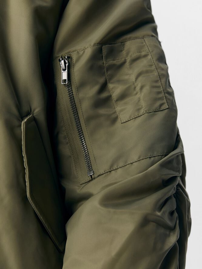 OBJMARY OVERSIZE BOMBER JACKET REP