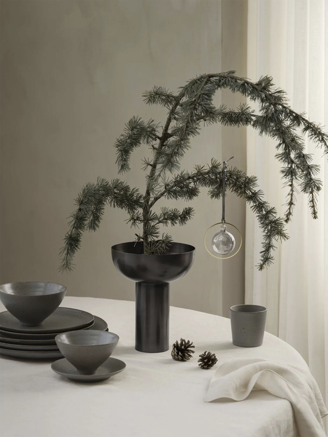 Bowl -KUMI- Colour Espresso Size S