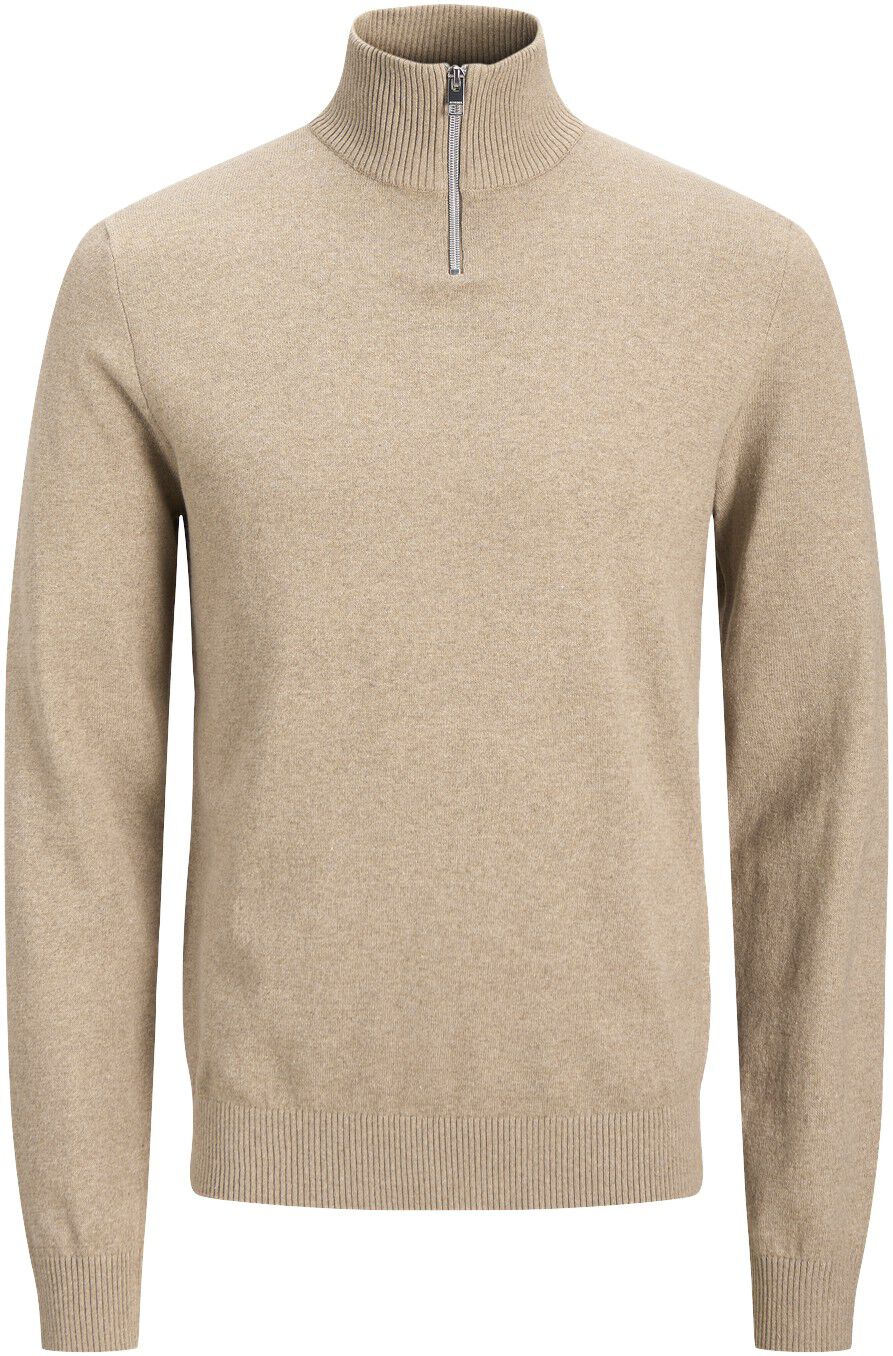 JREBCALLUM KNIT HALF ZIP SN