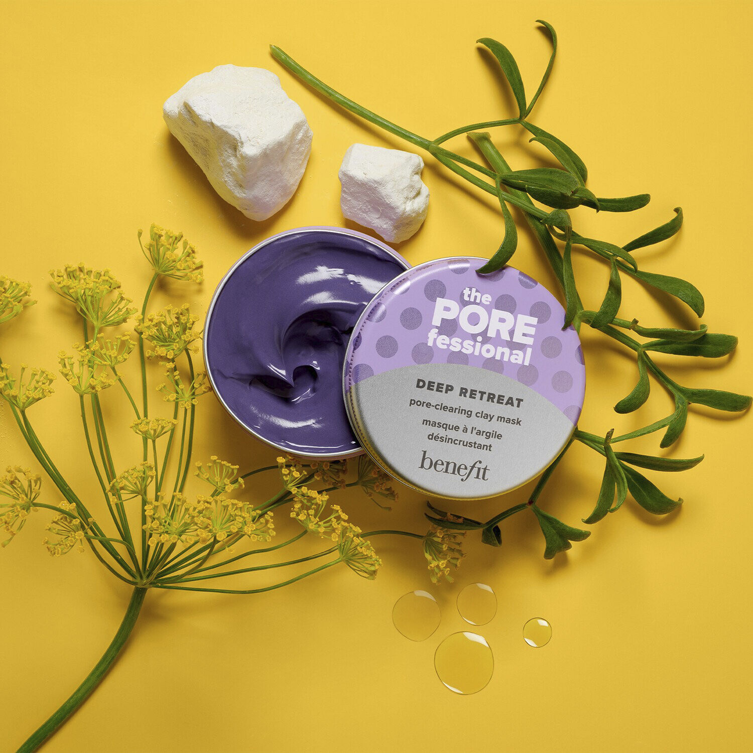 The POREfessional Deep Retreat dybderensende lermaske til porer