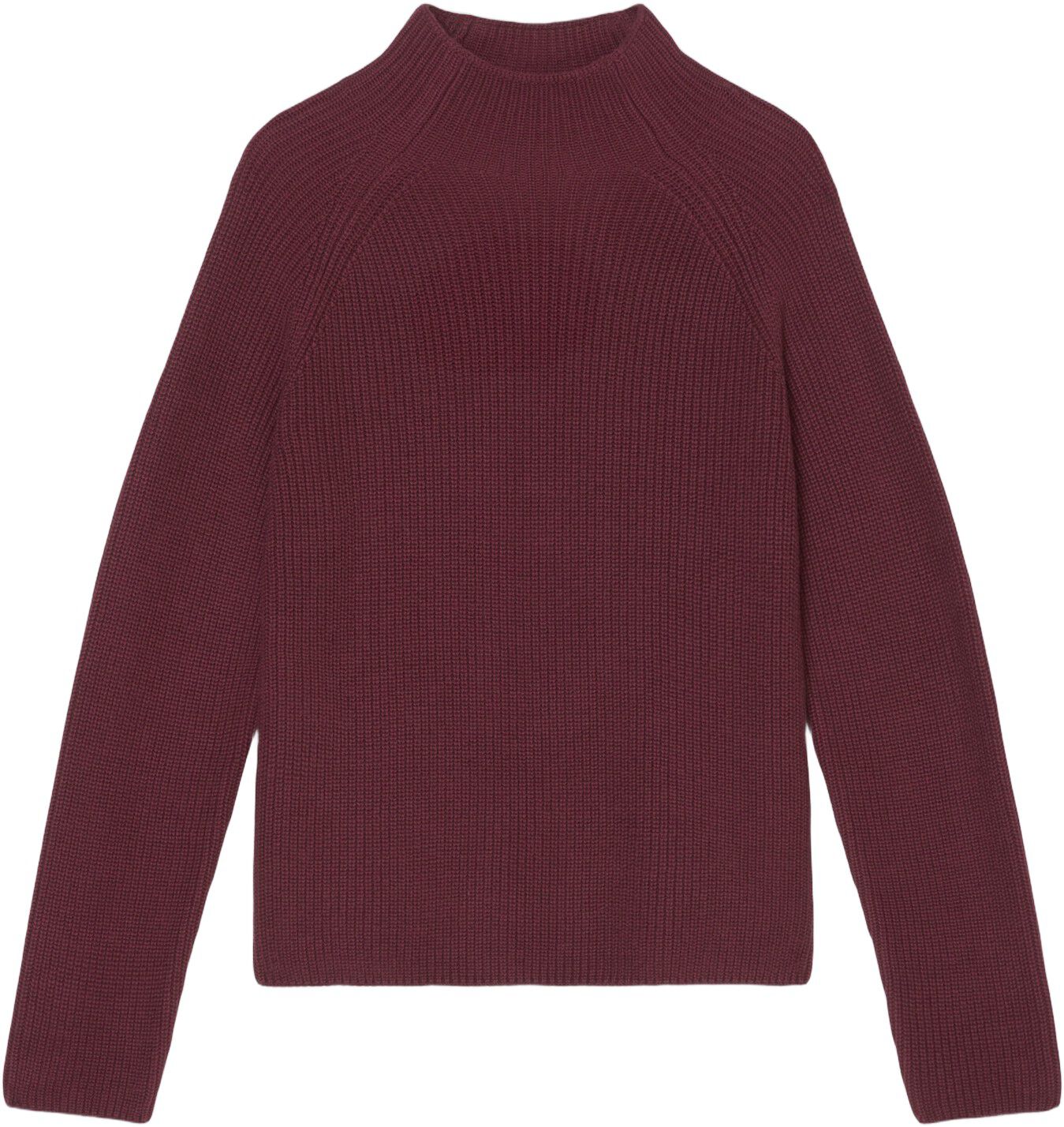 Pullover, longsleeve, stand-up coll