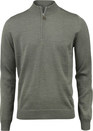 Merino Wool Half Zip