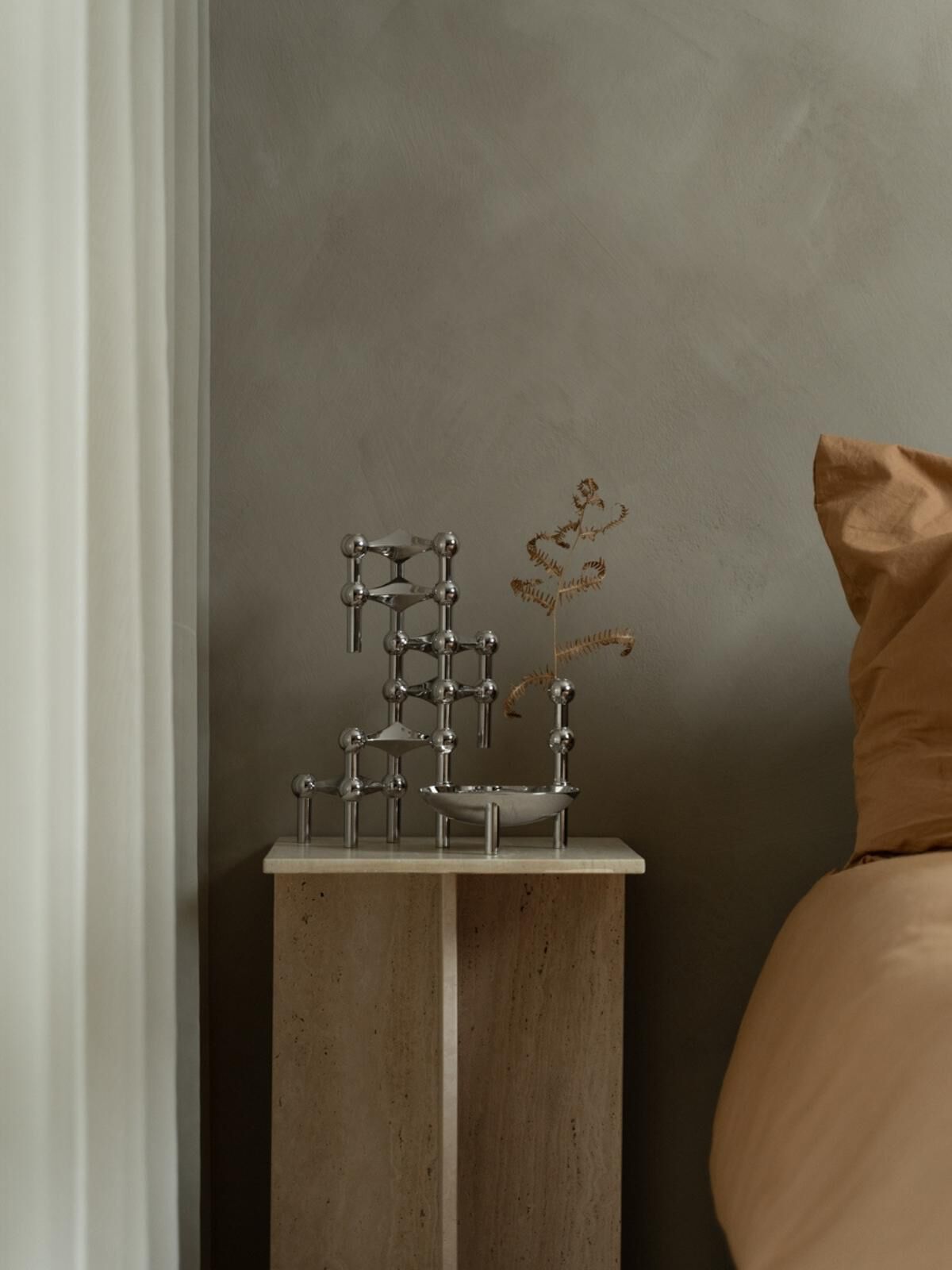 STOFF Nagel&reg; lysestage krom