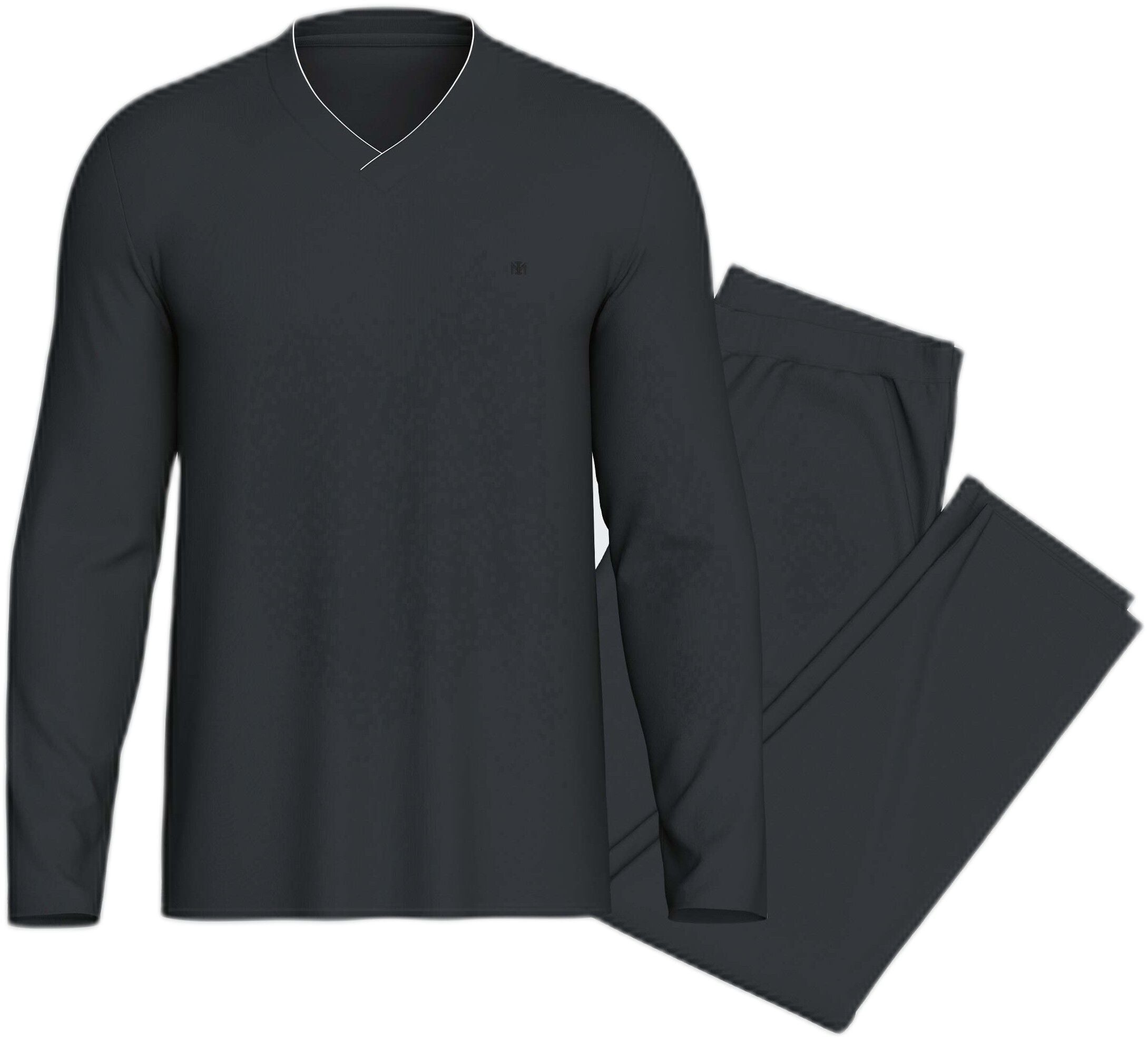 Men's long pyjama bottoms in Modal