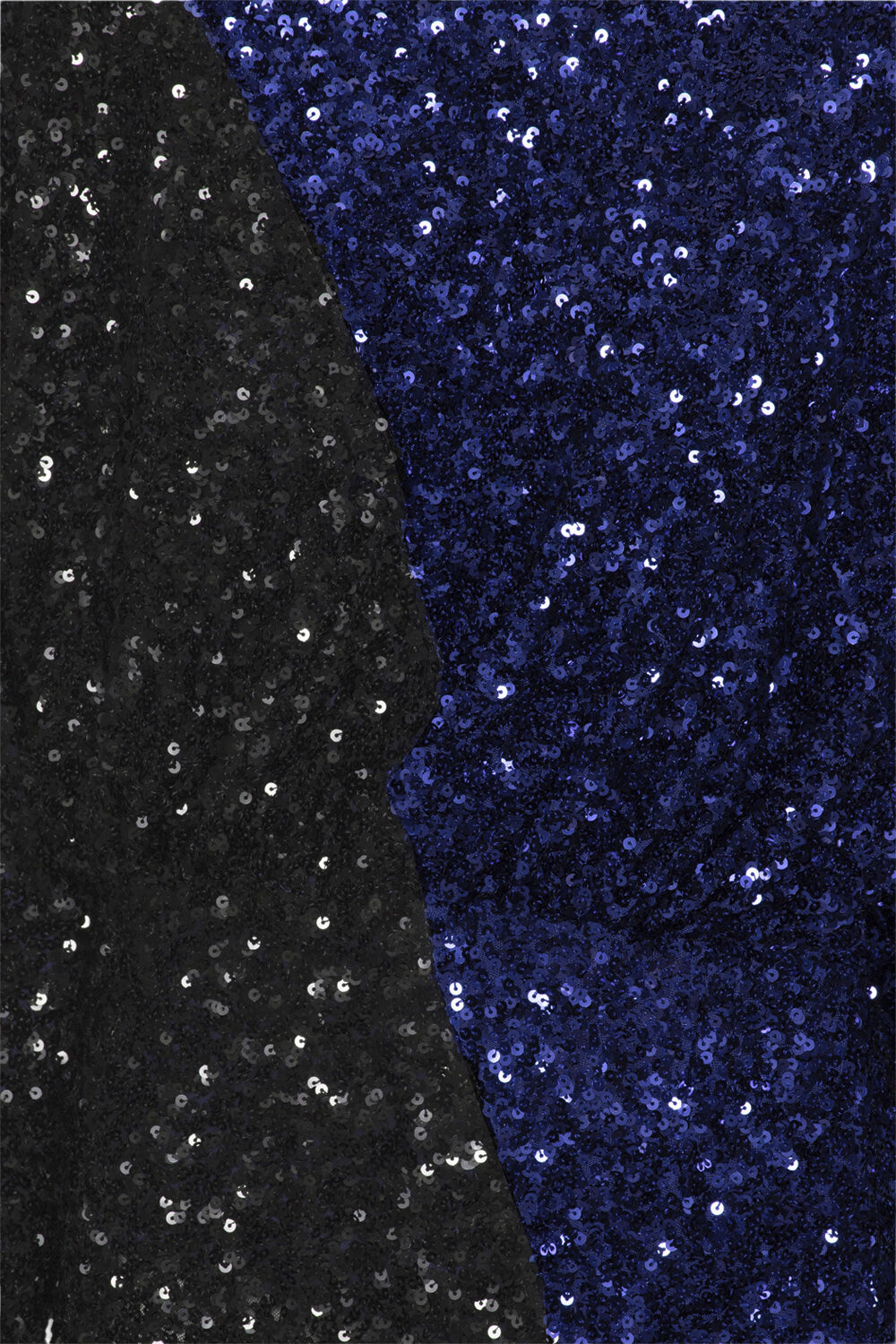 Sequin Two-Tone Mini Dress