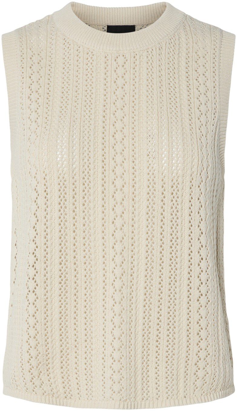 PCNUKA SL O-NECK KNIT NOOS BC