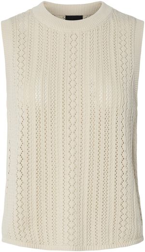 PCNUKA SL O-NECK KNIT NOOS BC