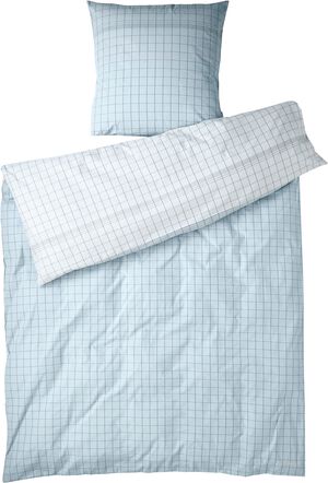 Vibeke Klint senget&oslash;j 140x220 cm/50x70 cm blue