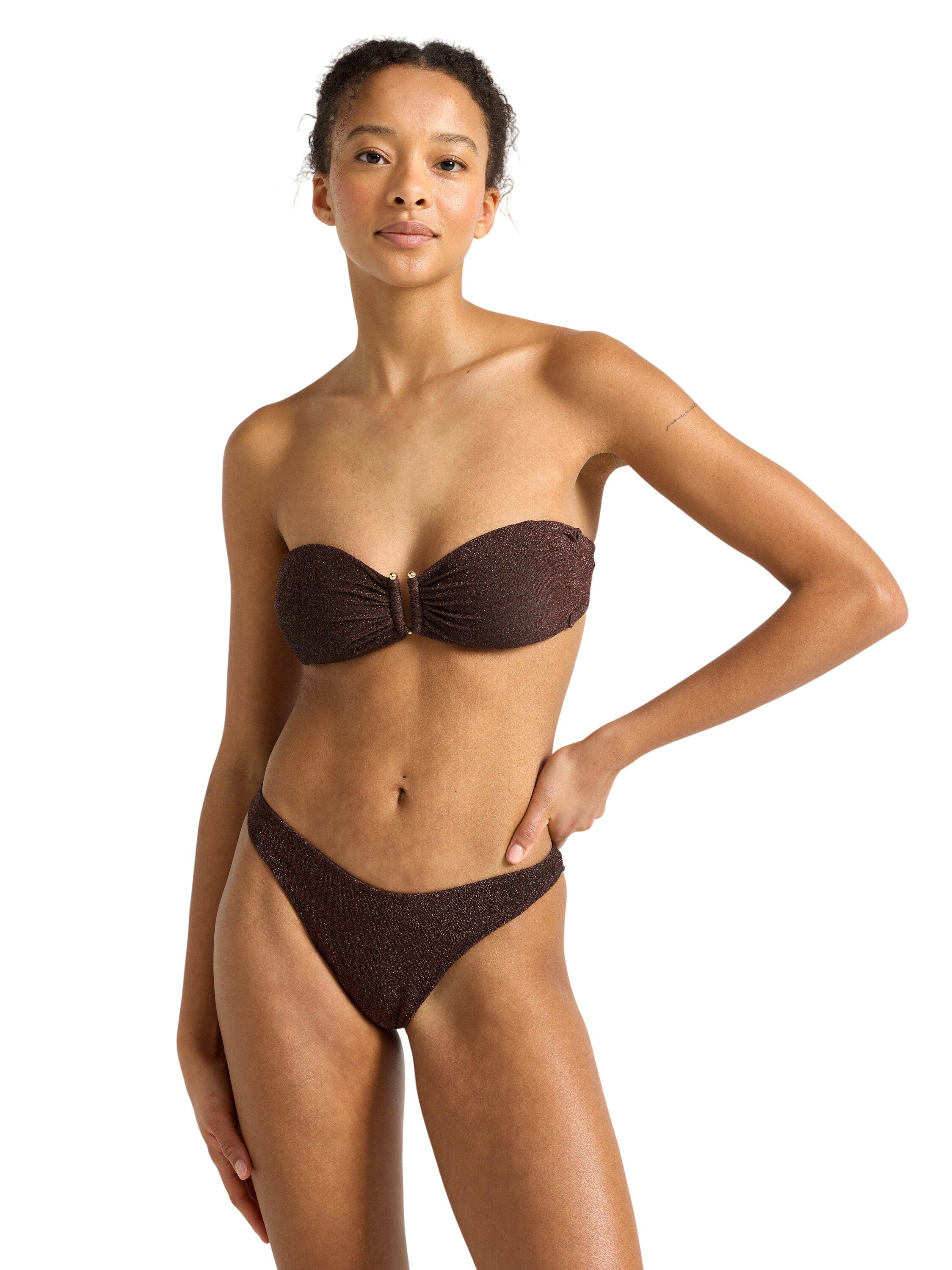Brazilian bikiniunderdel med lurex