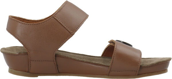 CASAVA Button Sandal Leather