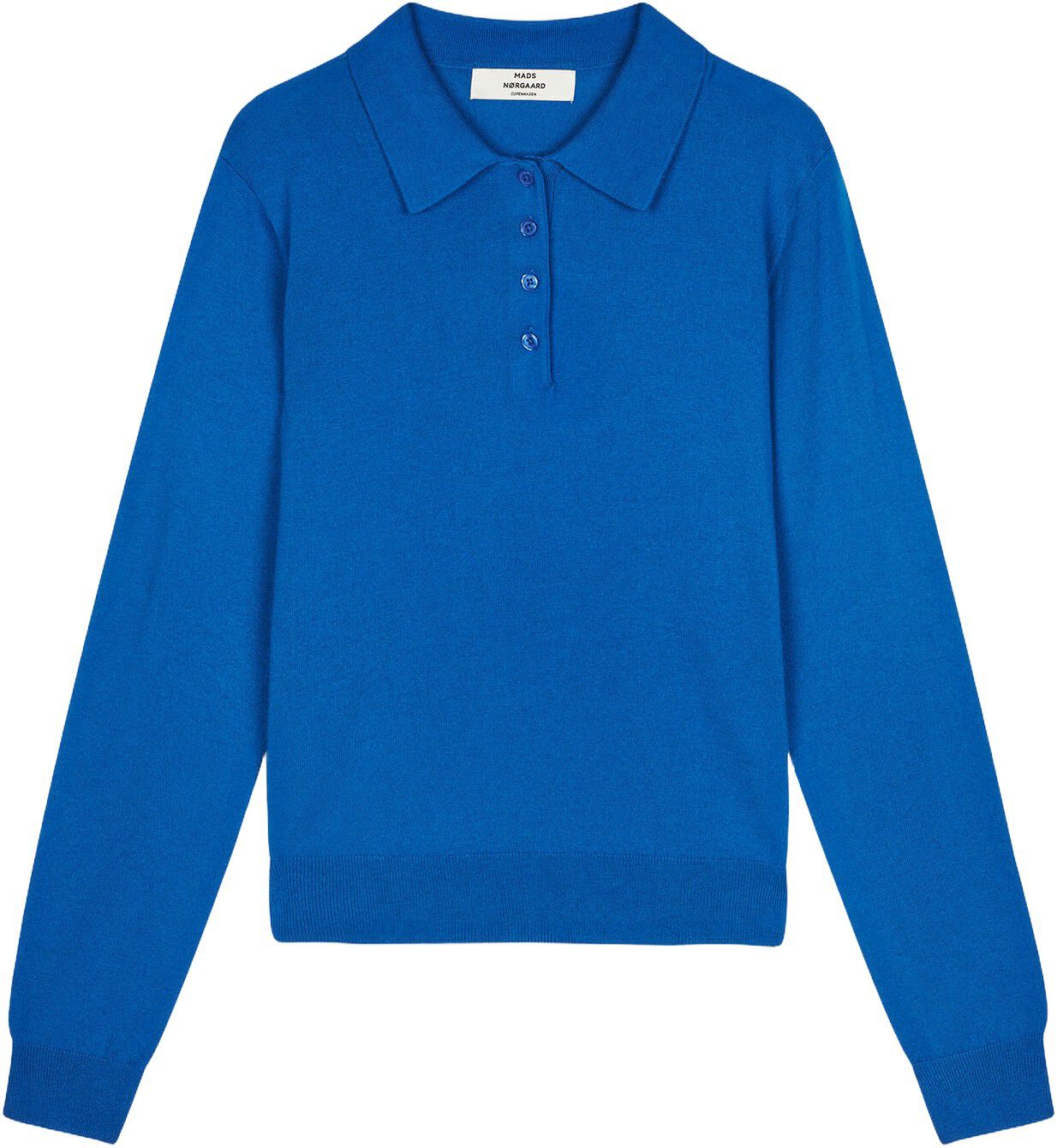 Fine Merino Rosa Polo Knit