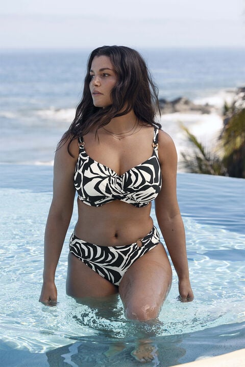 ARUBA NIGHTS MID RISE BIKINI BRIEF