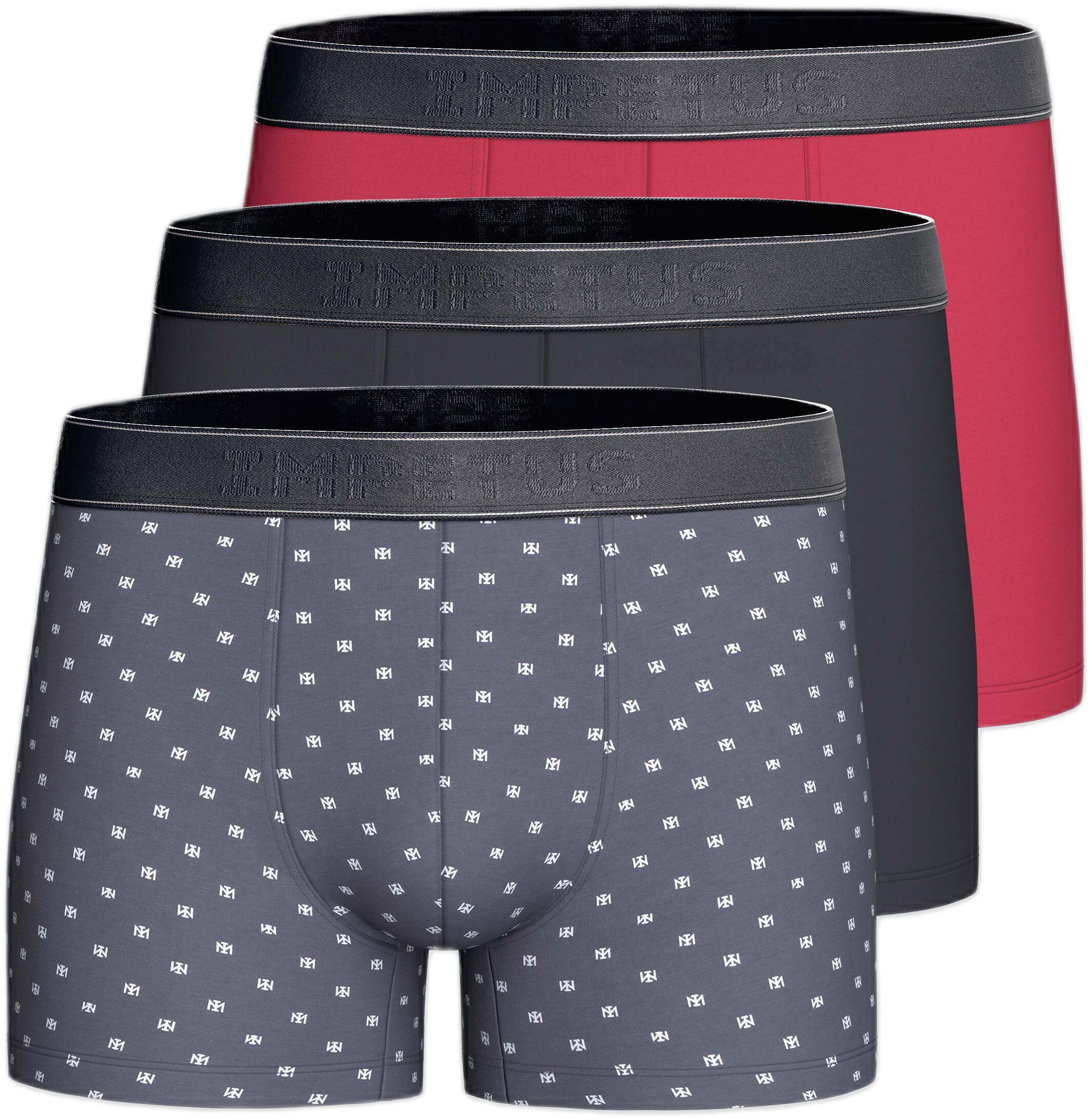 Pack of 3 men's boxers in Cotton