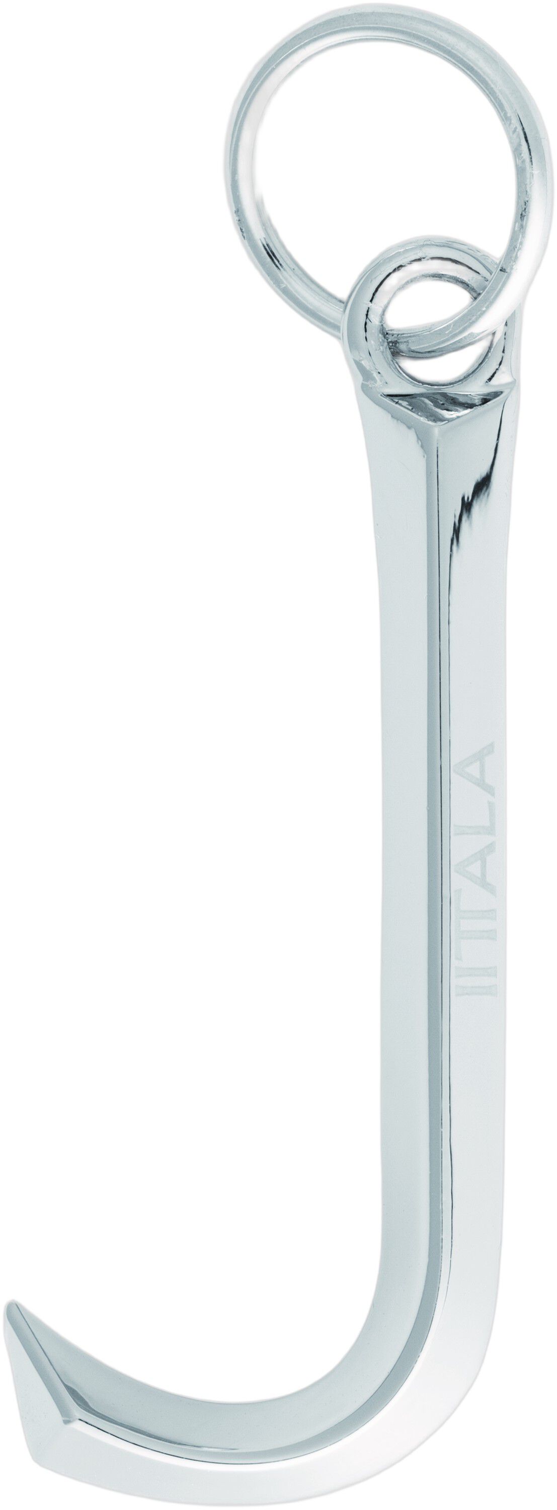 Iittala bogstav vedh&aelig;ng J 5cm metal