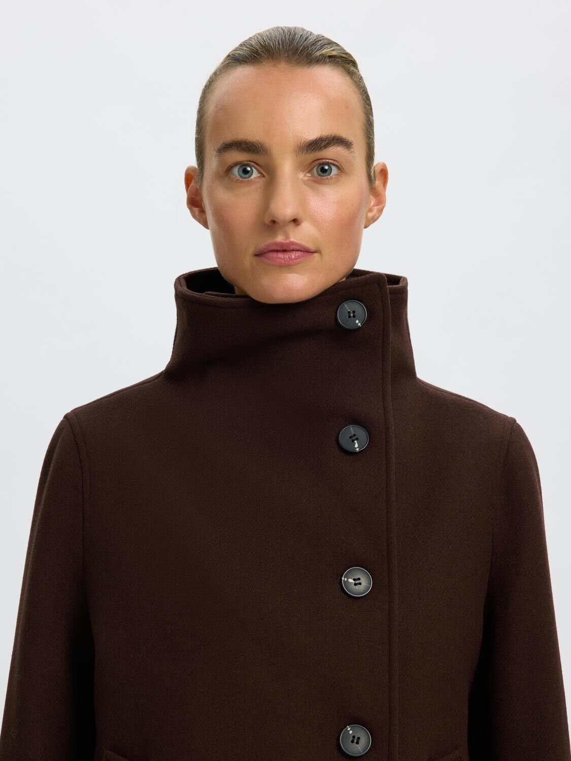Slwzia-Zoe Wool Blend Jacket