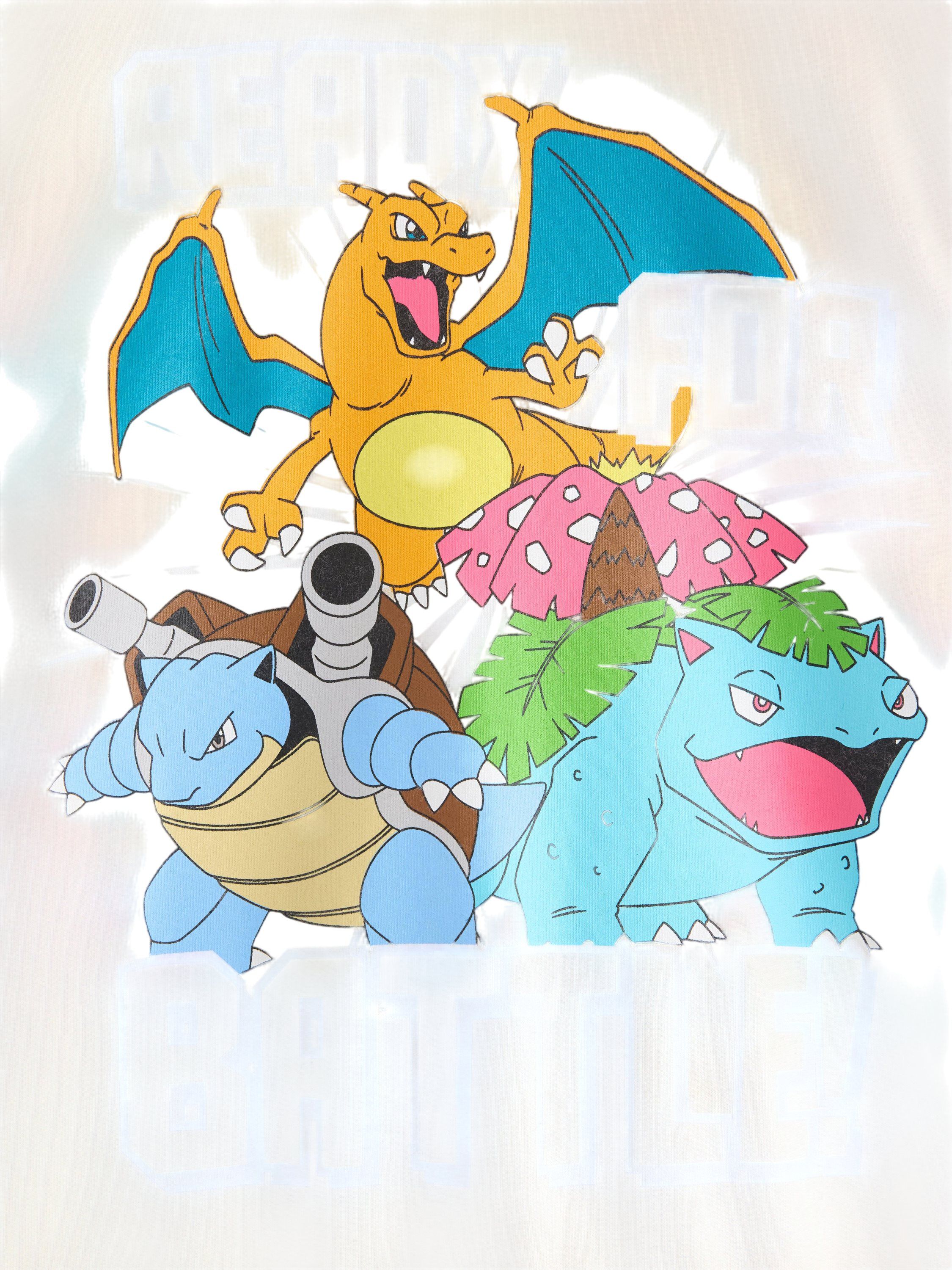 Mjuk sweatshirt i bomullstrik&aring; med