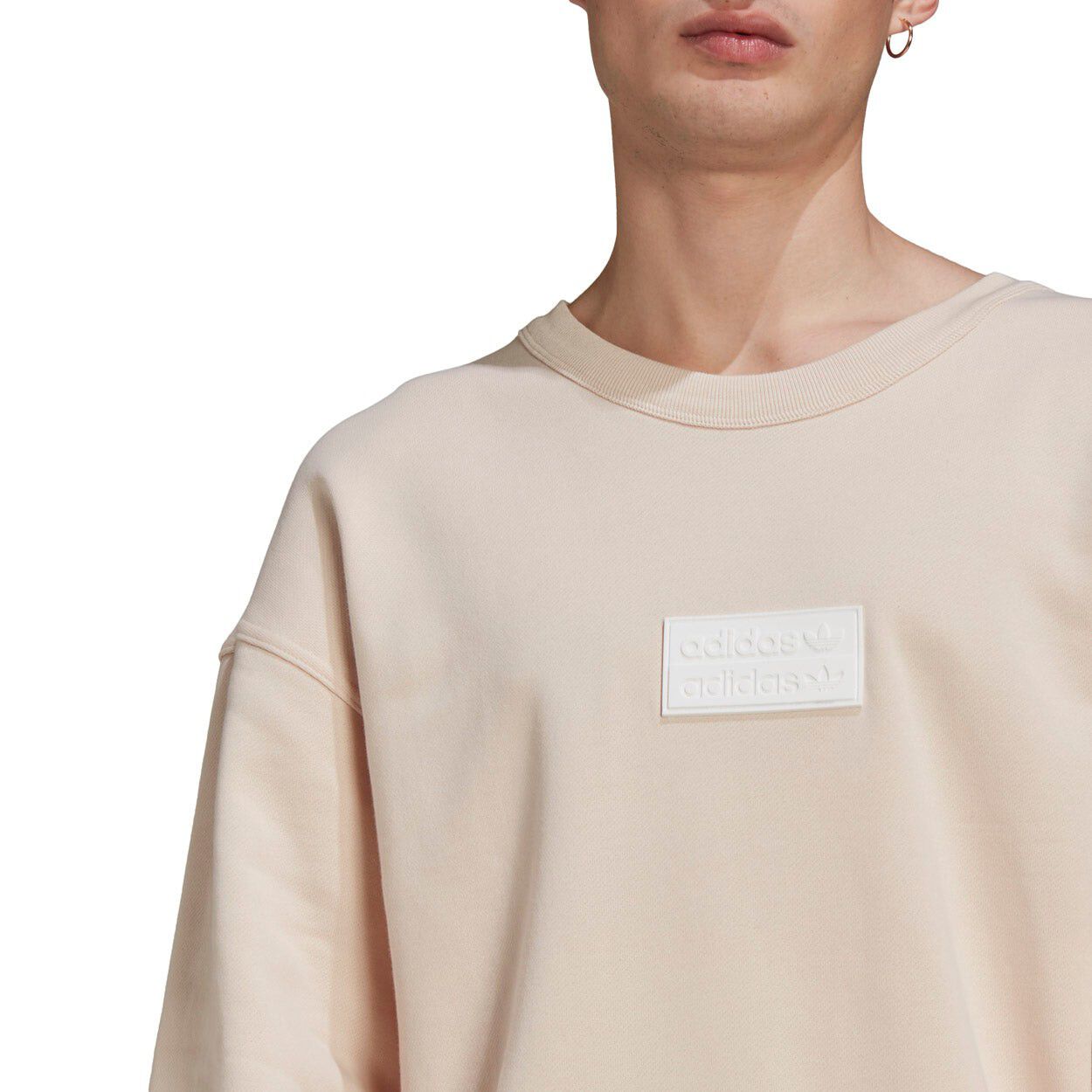 R.Y.V. Silicone Double Linear Badge Crew sweatshirt