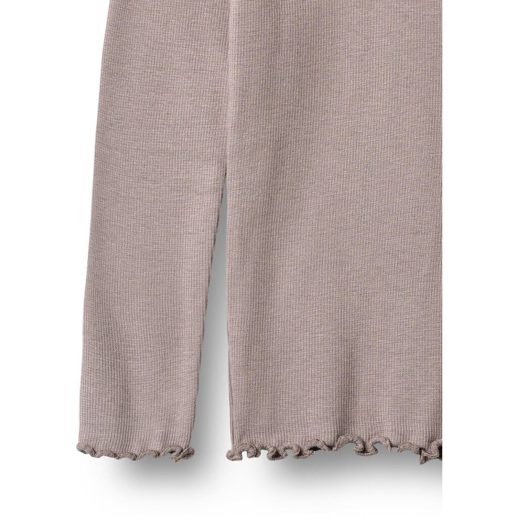 Lang&aelig;rmet Rib T-Shirt Reese