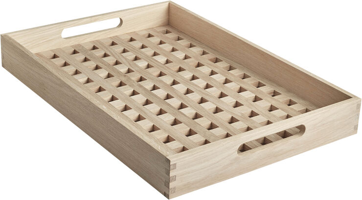 Fionia Tray 52x36, Oak, 100%