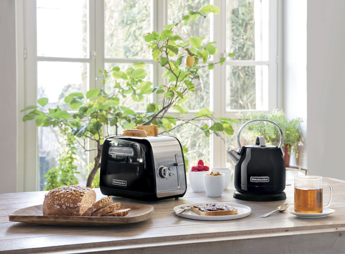 Toaster 2 skiver sort