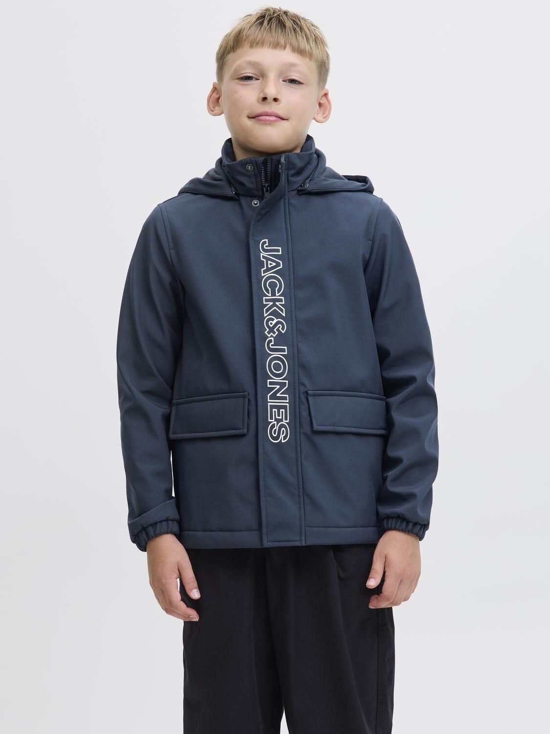 JJEMATT SOFTSHELL HOOD SN JNR