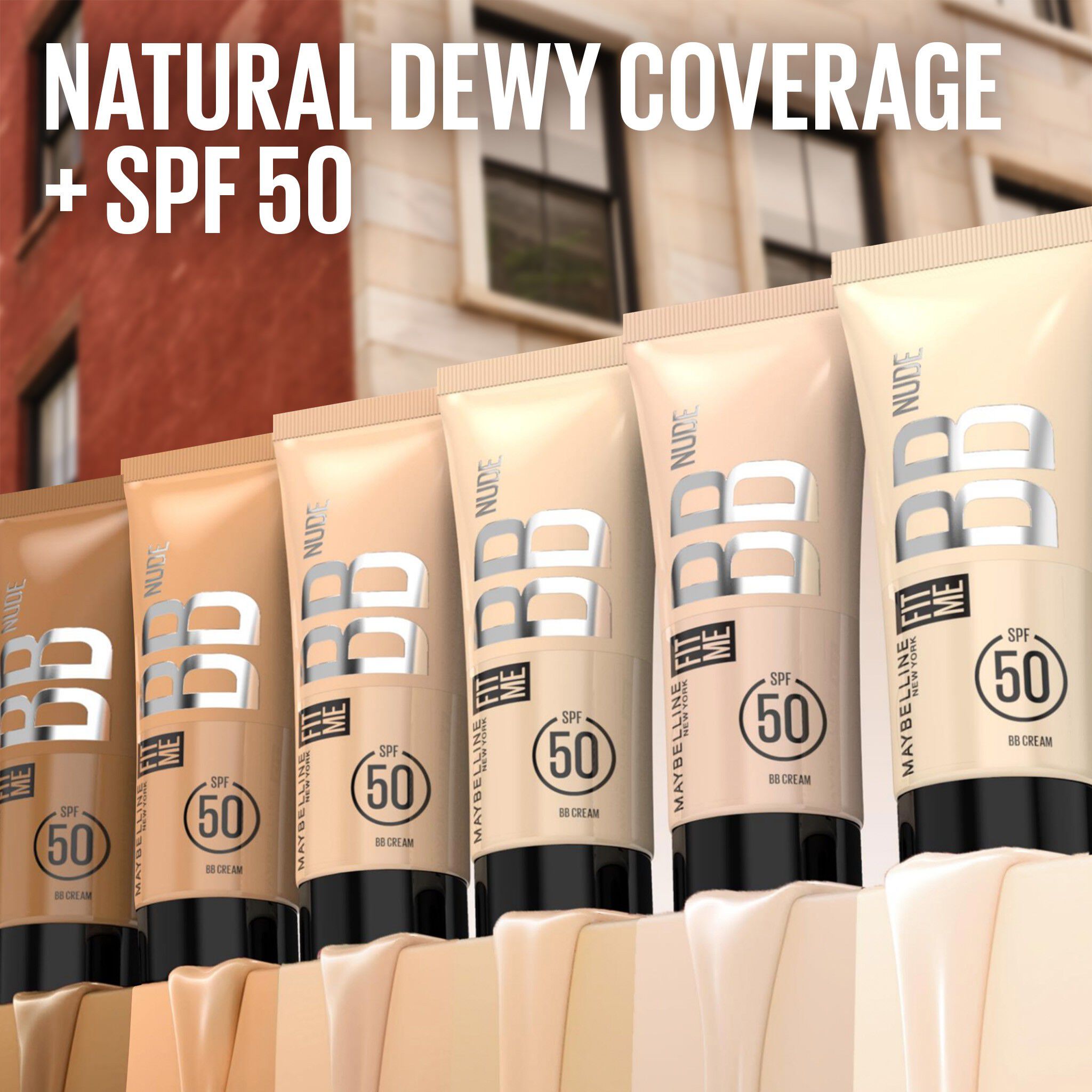 Fit Me Nude BB Cream SPF50