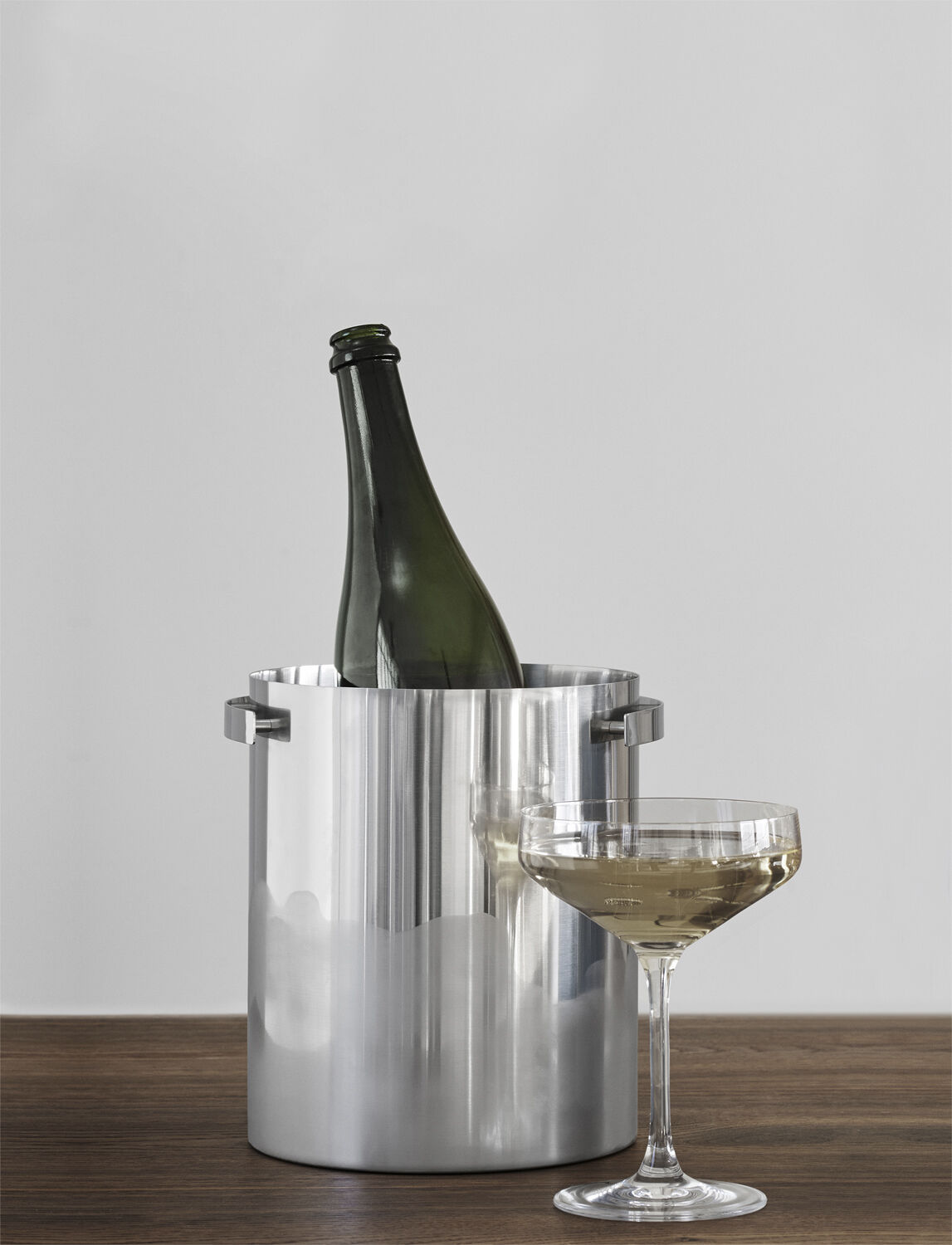 Arne Jacobsen champagne k&oslash;ler steel