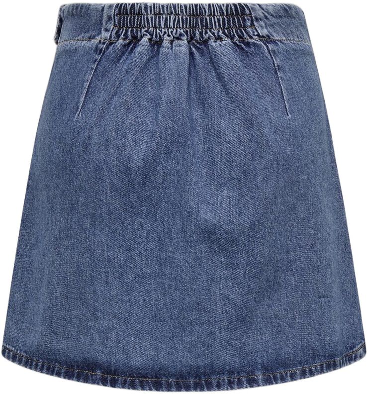 ONLTHEA WRAP SHORT SKIRT DNM CS DOT