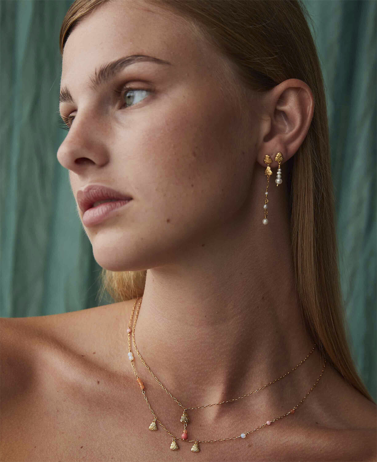 Coralie petite halsk&aelig;de