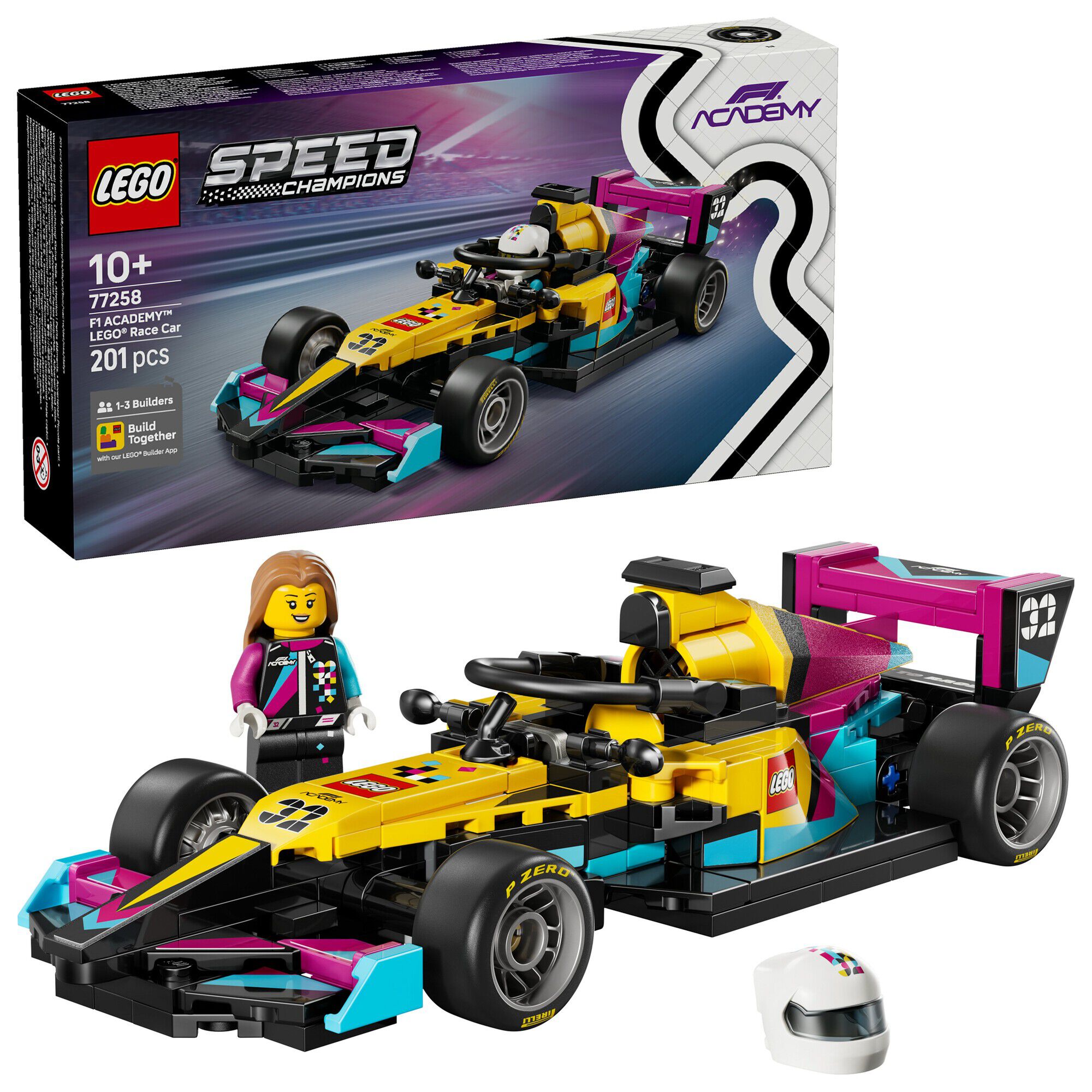 77258 F1 ACADEMY LEGO rac