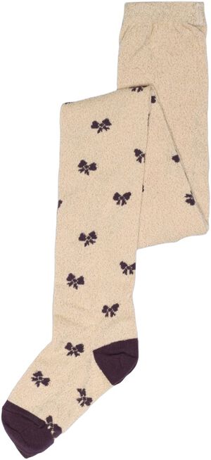 Bows glitter tights