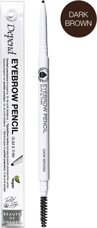 Eyebrowpen. slim&thin Darkbrown nord