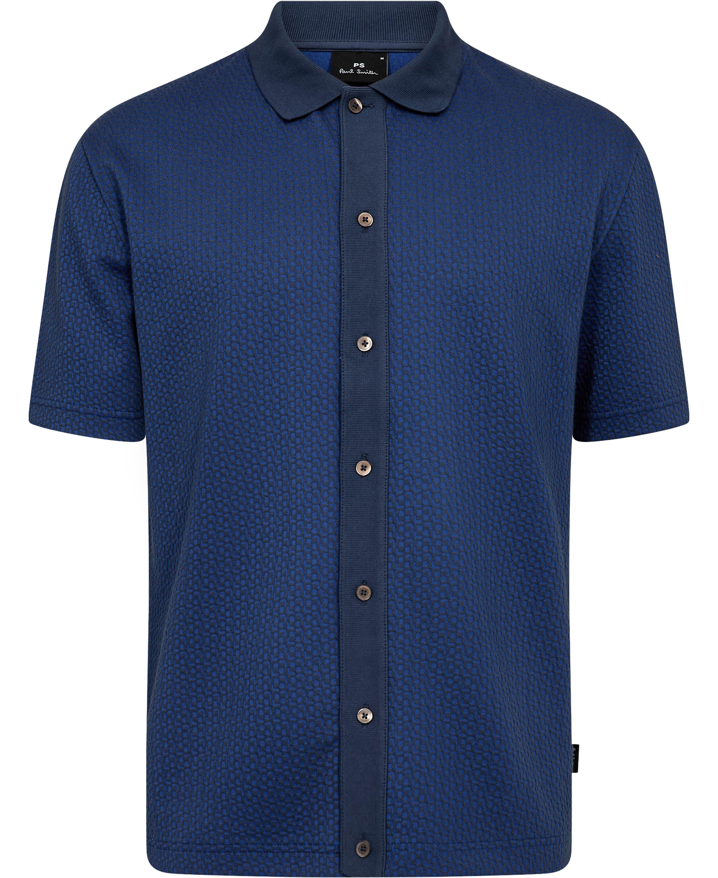 MENS REG FIT BUTTON FRONT POLO SHIRT