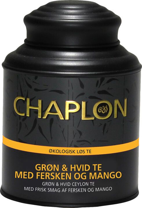 Grøn hvid te fersken og mango økologisk 160g