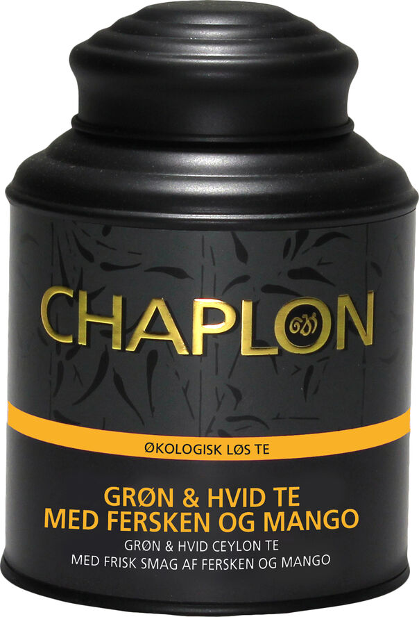 Grøn hvid te fersken og mango økologisk 160g
