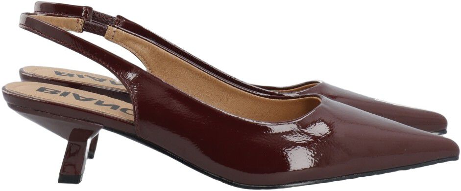 BIAKRISTIN Kitten Heel Slingback Patent