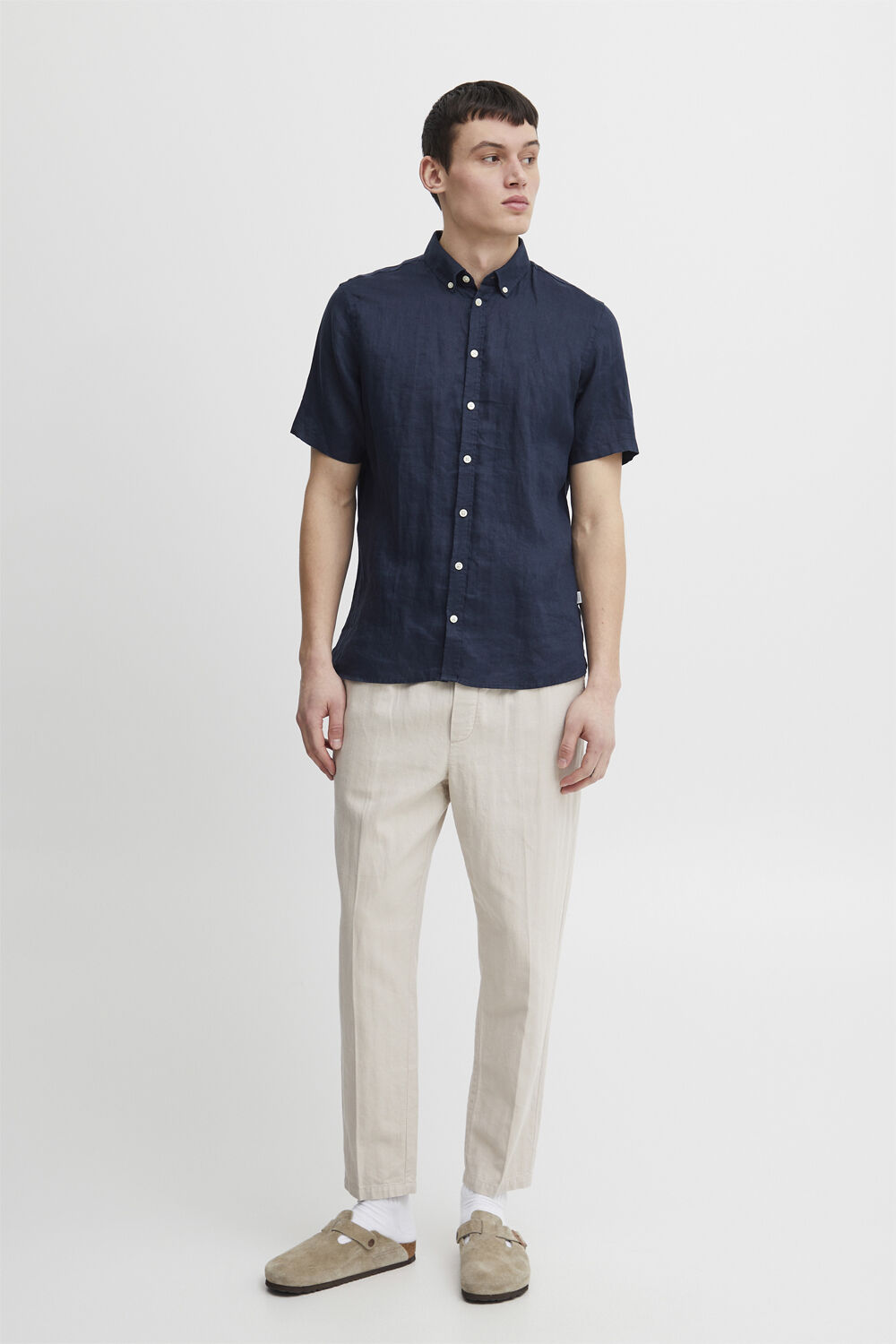 CFANTON 0071 SS 100% linen shirt