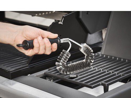 Grillb&oslash;rste 29,5 x 13,5 x 3 cm Plast/St&aring;l