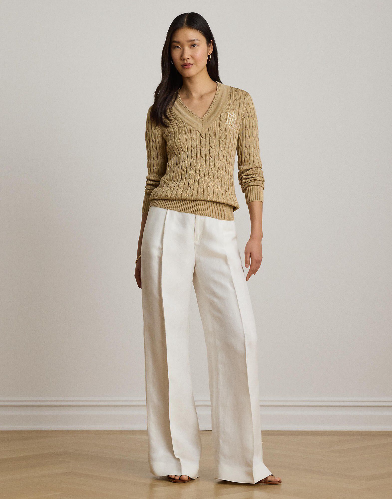 Cable-Knit Cricket Sweater