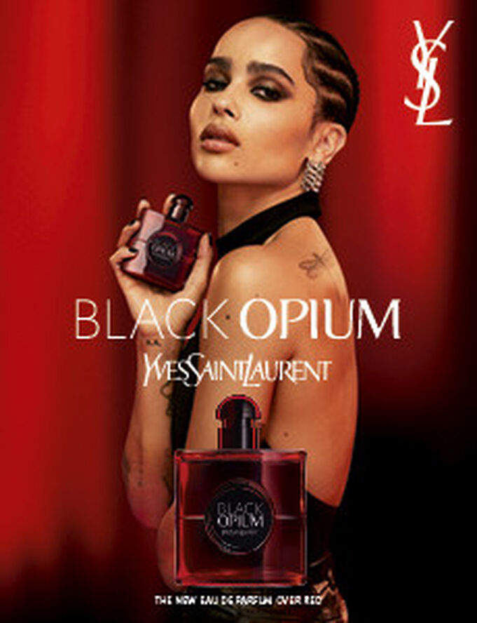Black Opium Eau de Parfum Over Red