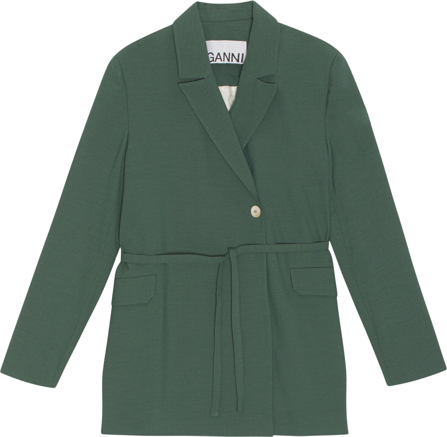 Drapey Melange Blazer