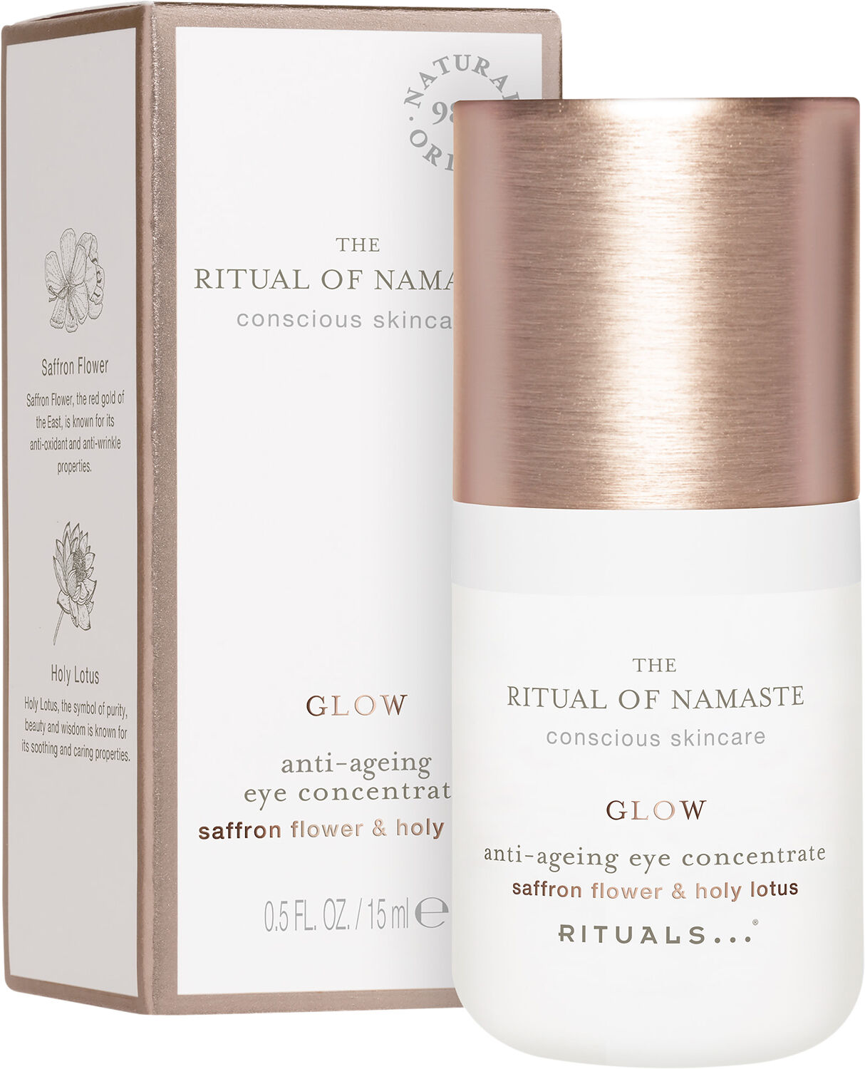 The Ritual of Namaste Glow Anti-Ageing Eye Concentrate
