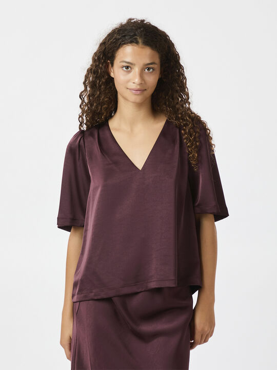 Largo Heavy Sateen Blouse