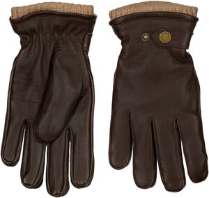 Soft leather gloves