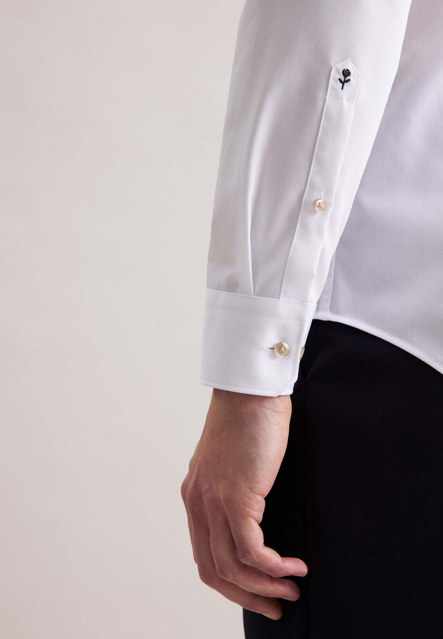 Business shirt Slim 1/1 Kent-Collar Uni