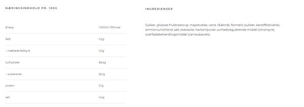 Liquorice w Salmiak 240g